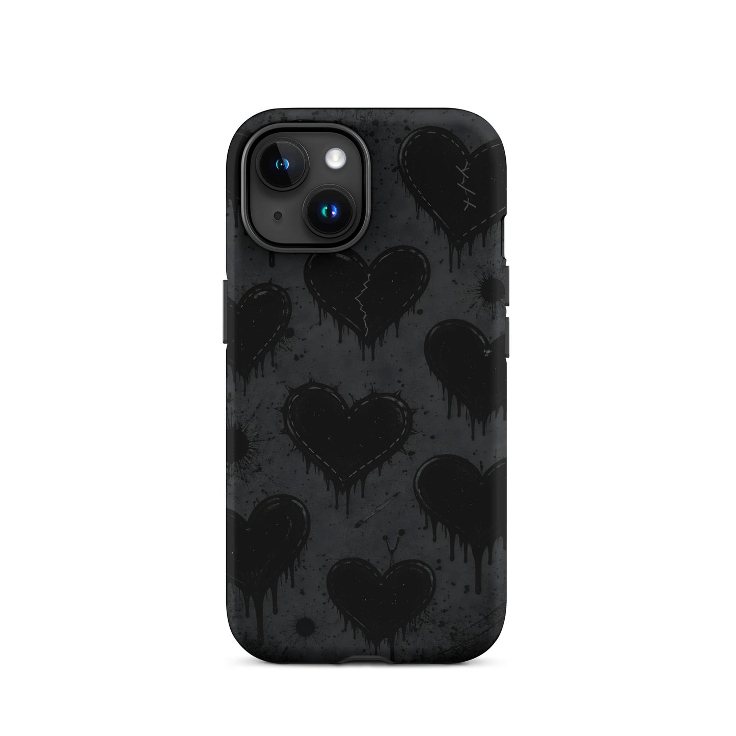 BLACKHEART STATIC iPhone Tough Case