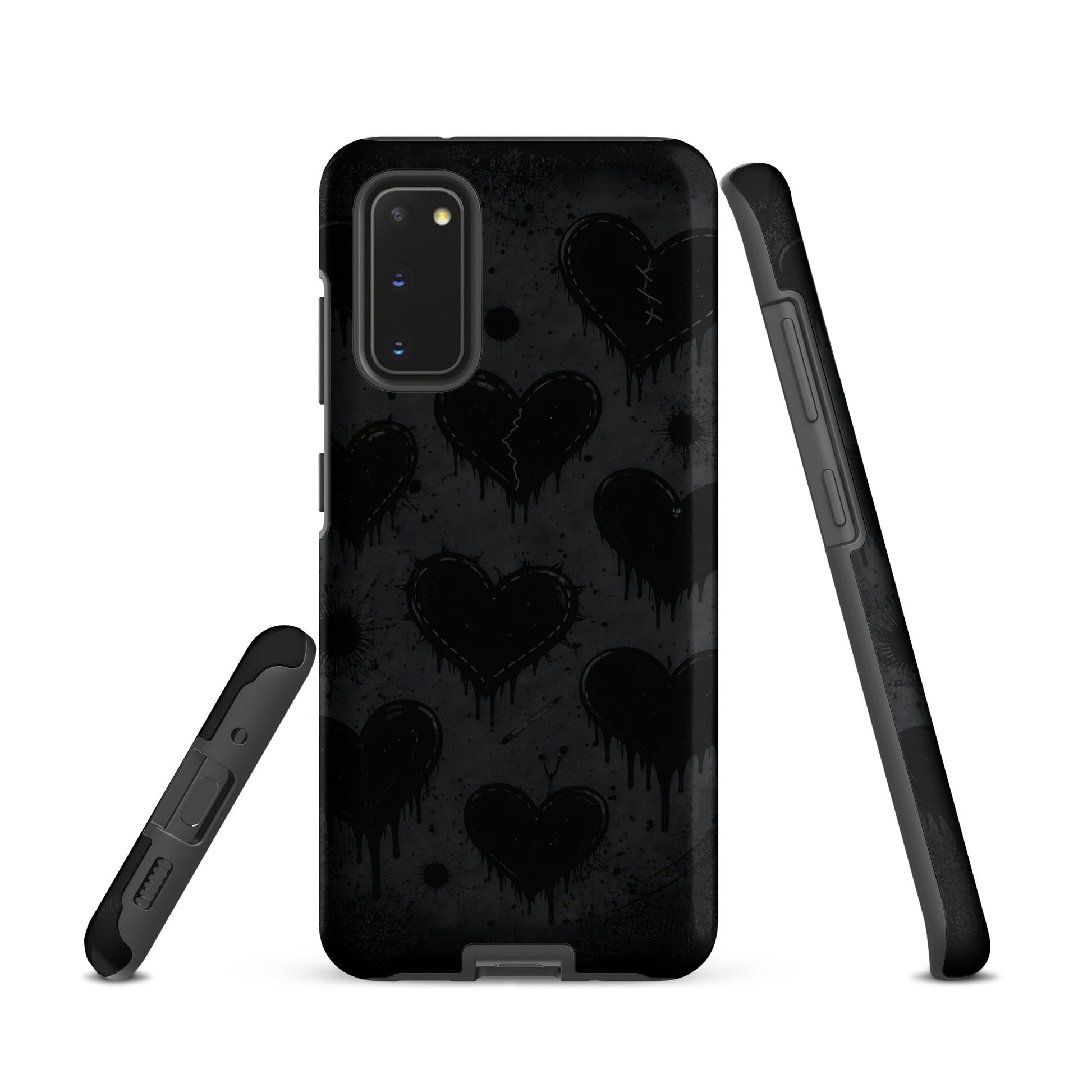 BLACKHEART STATIC Samsung Tough Case