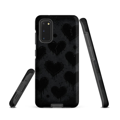 BLACKHEART STATIC Samsung Tough Case