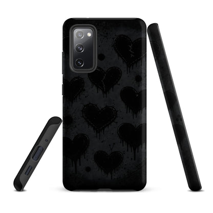 BLACKHEART STATIC Samsung Tough Case