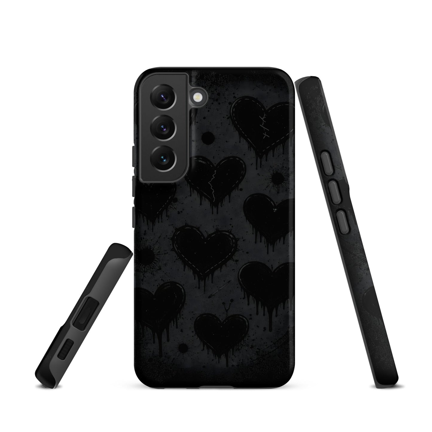BLACKHEART STATIC Samsung Tough Case