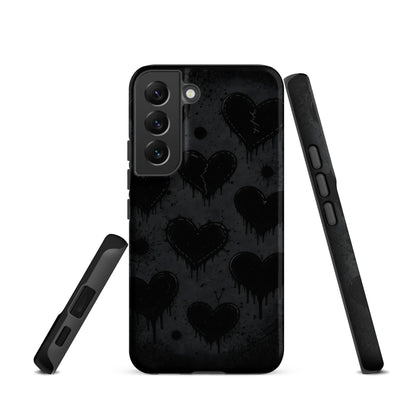 BLACKHEART STATIC Samsung Tough Case
