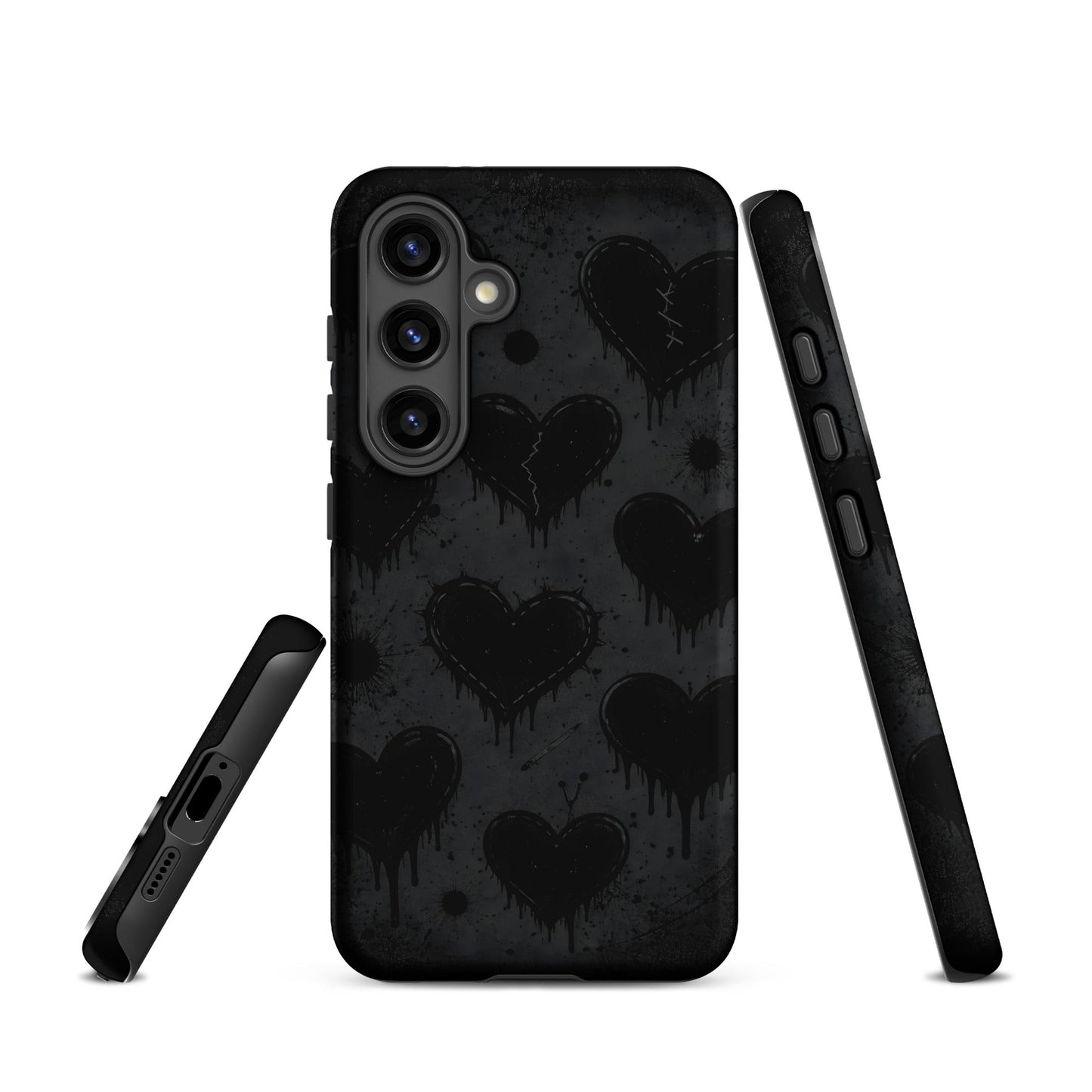 BLACKHEART STATIC Samsung Tough Case