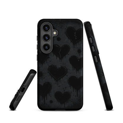 BLACKHEART STATIC Samsung Tough Case