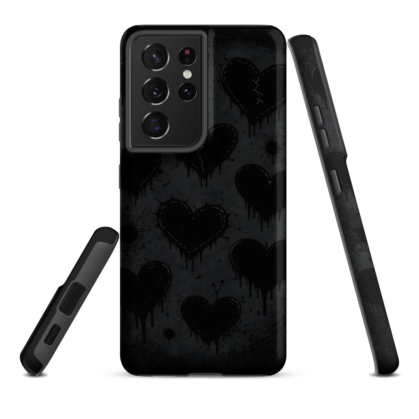 BLACKHEART STATIC Samsung Tough Case