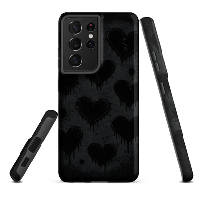 BLACKHEART STATIC Samsung Tough Case