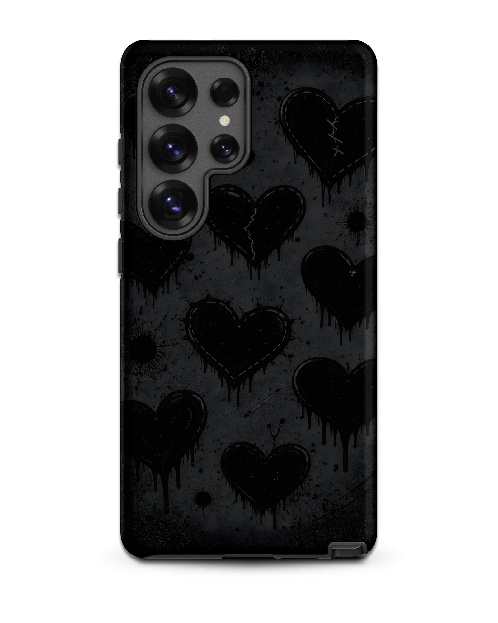 BLACKHEART STATIC Samsung Tough Case