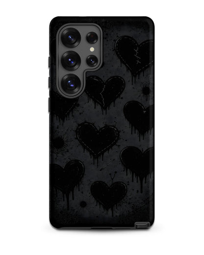 BLACKHEART STATIC Samsung Tough Case