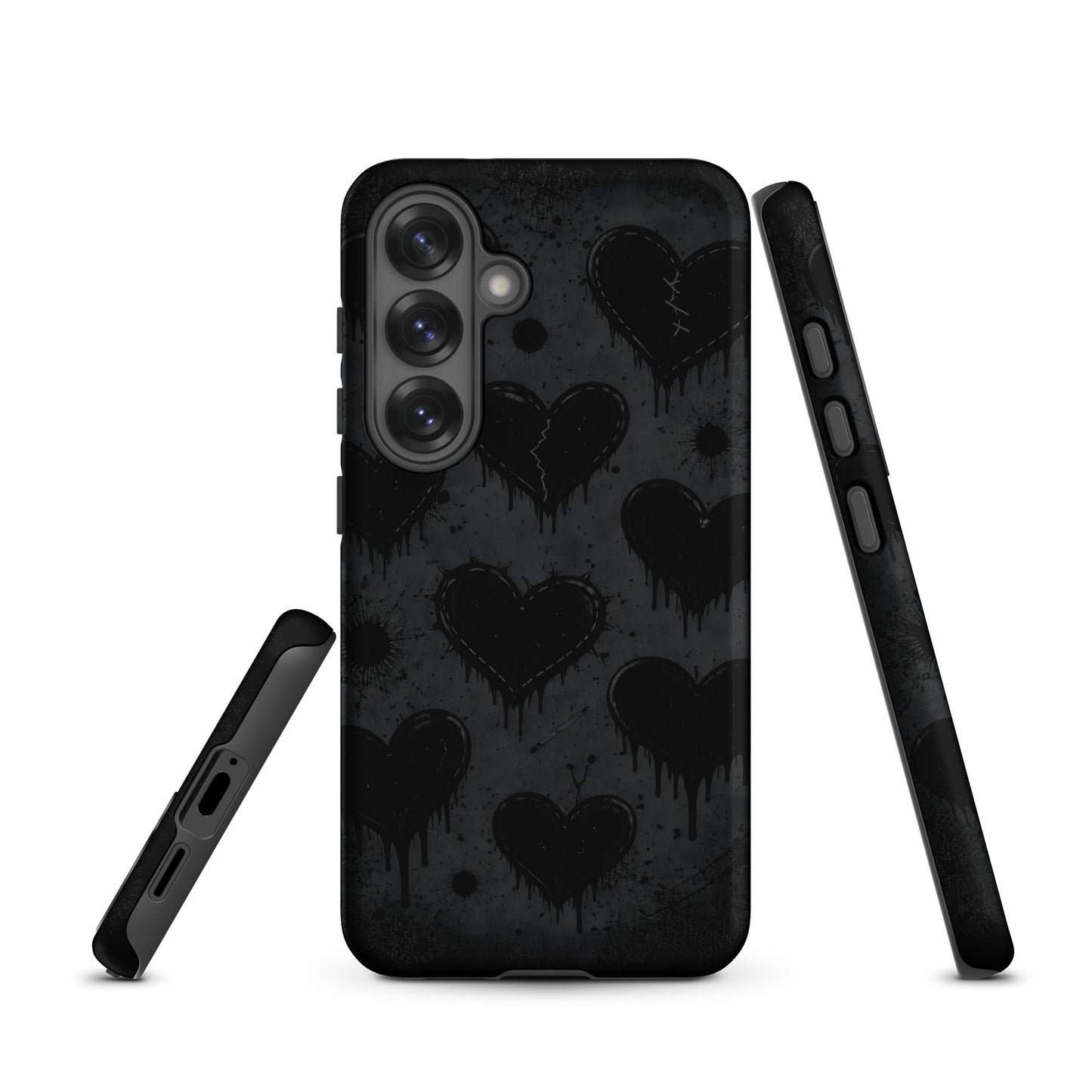 BLACKHEART STATIC Samsung Tough Case