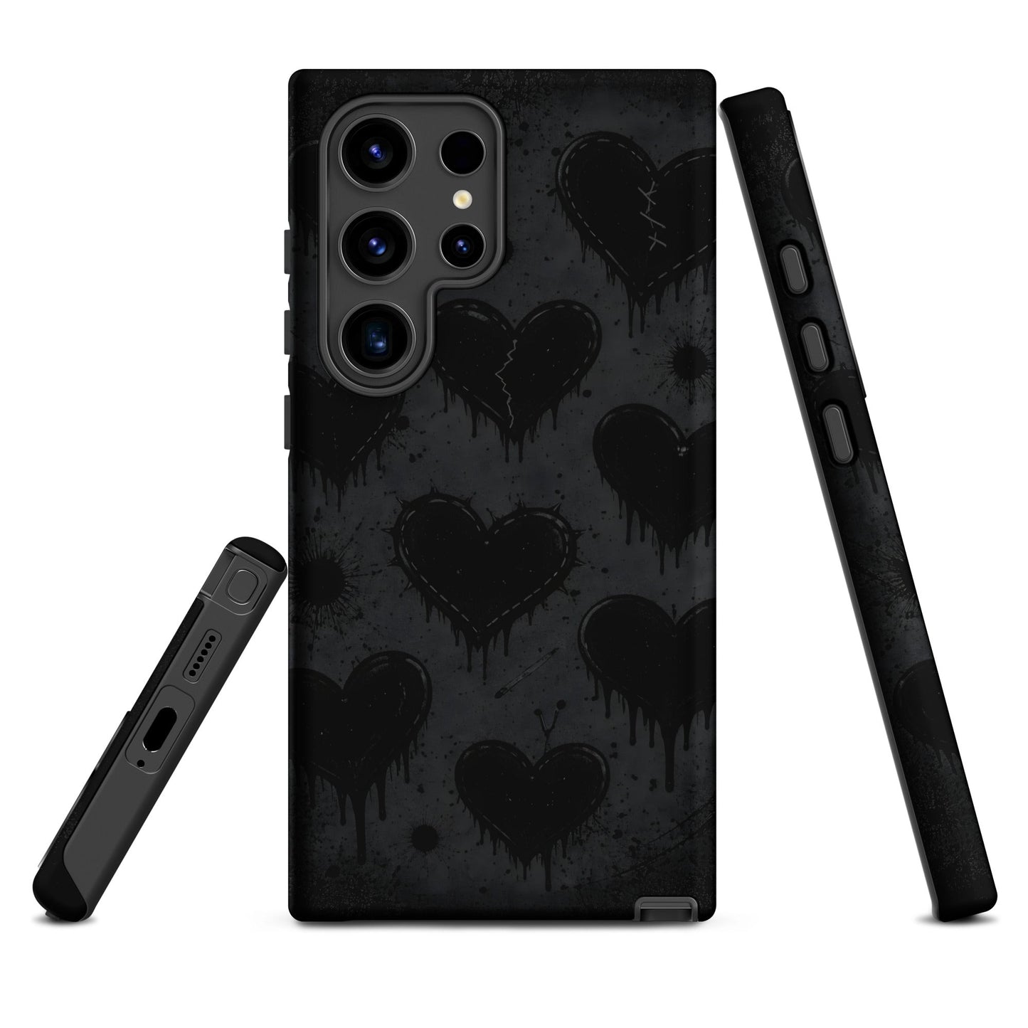 BLACKHEART STATIC Samsung Tough Case
