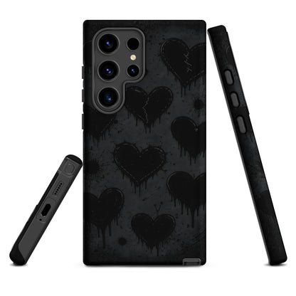 BLACKHEART STATIC Samsung Tough Case