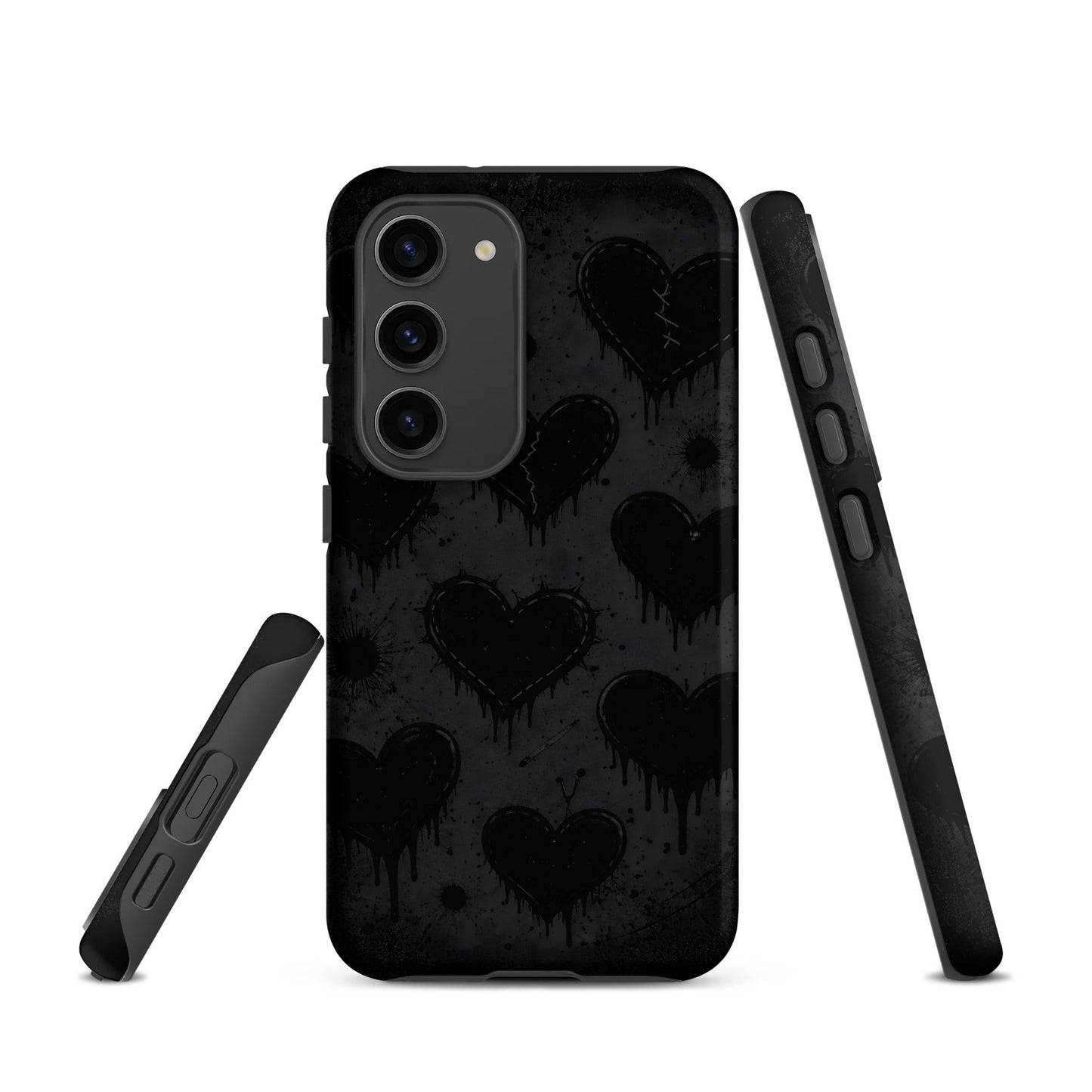BLACKHEART STATIC Samsung Tough Case