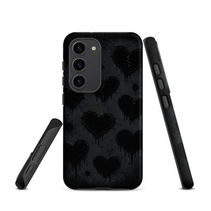 BLACKHEART STATIC Samsung Tough Case