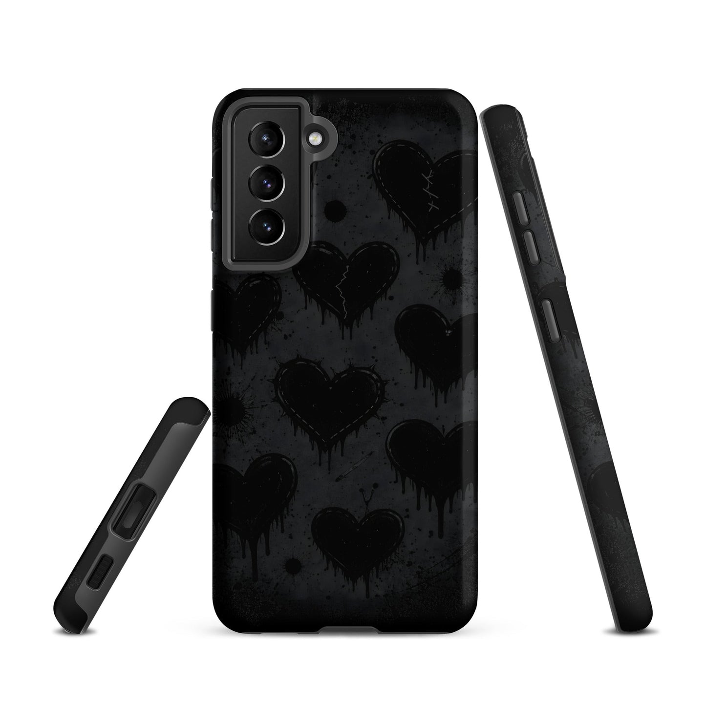 BLACKHEART STATIC Samsung Tough Case