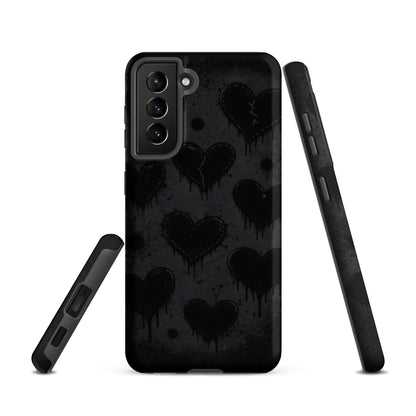 BLACKHEART STATIC Samsung Tough Case