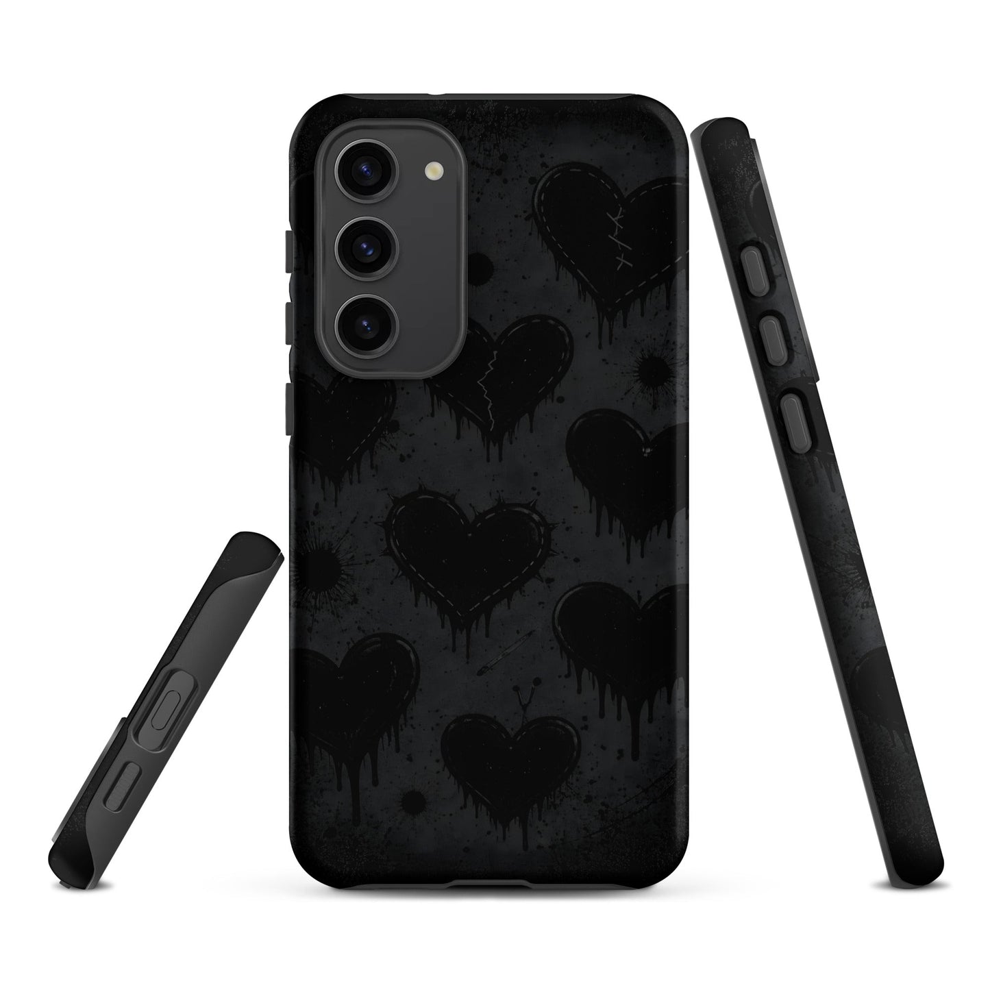 BLACKHEART STATIC Samsung Tough Case