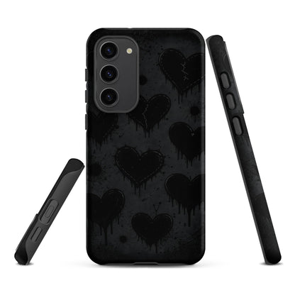 BLACKHEART STATIC Samsung Tough Case