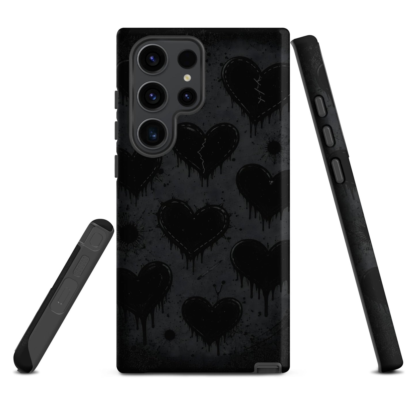 BLACKHEART STATIC Samsung Tough Case