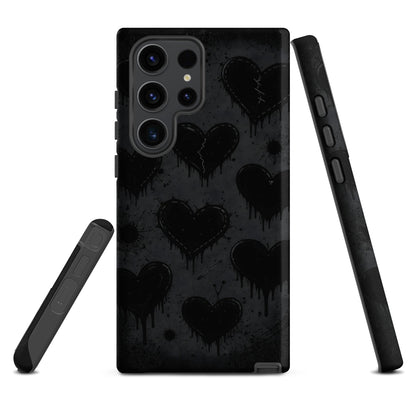 BLACKHEART STATIC Samsung Tough Case