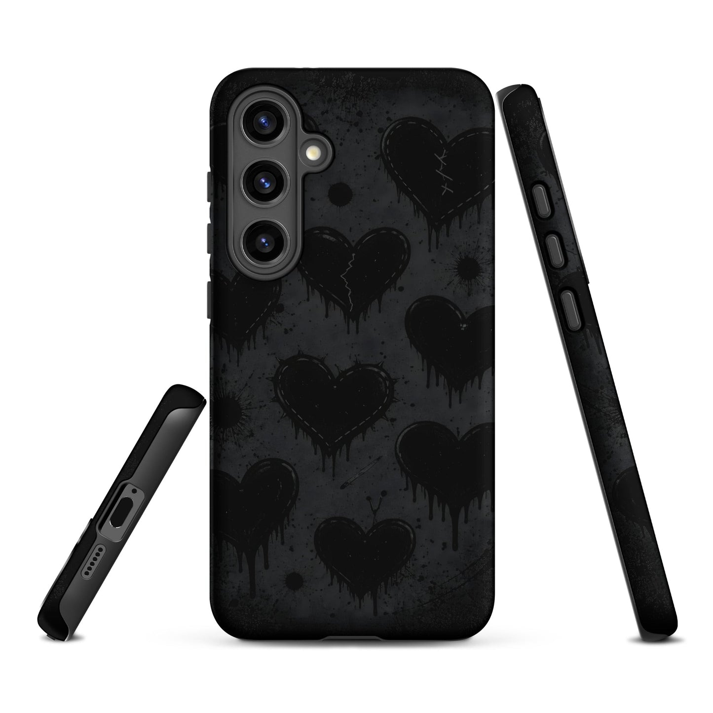 BLACKHEART STATIC Samsung Tough Case