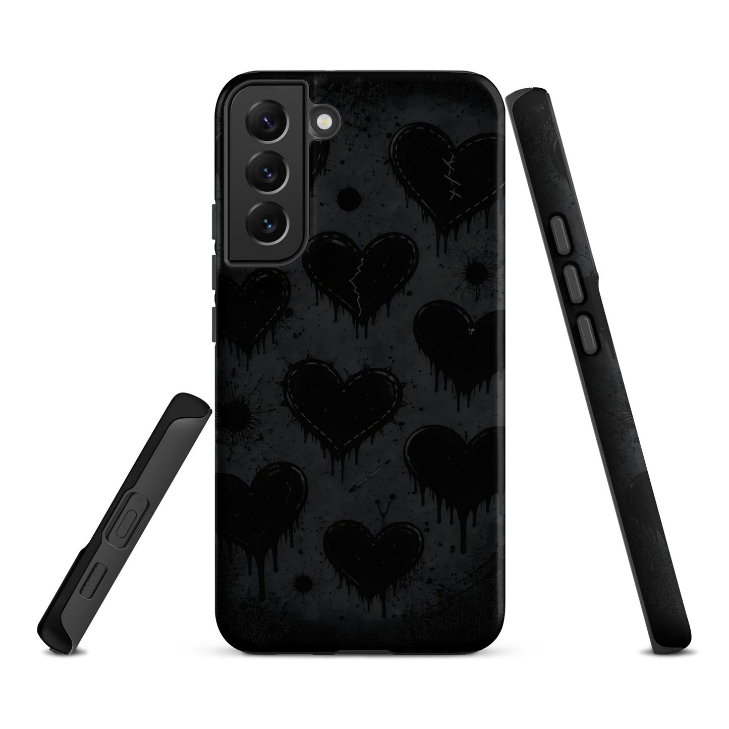 BLACKHEART STATIC Samsung Tough Case