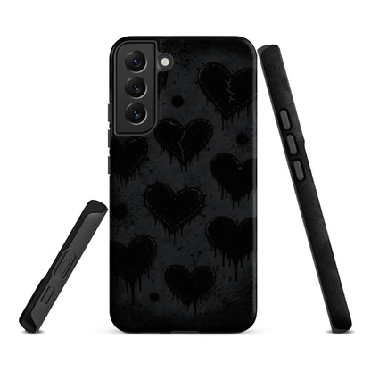 BLACKHEART STATIC Samsung Tough Case