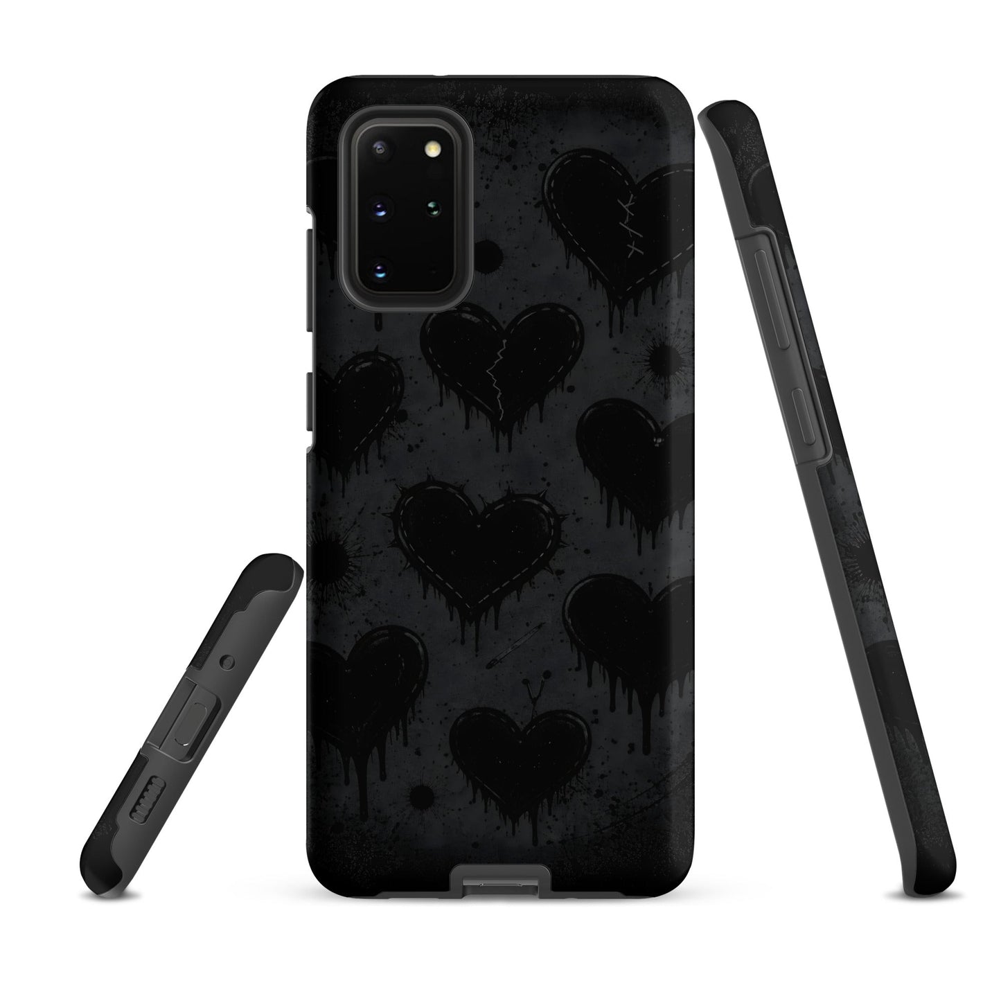 BLACKHEART STATIC Samsung Tough Case
