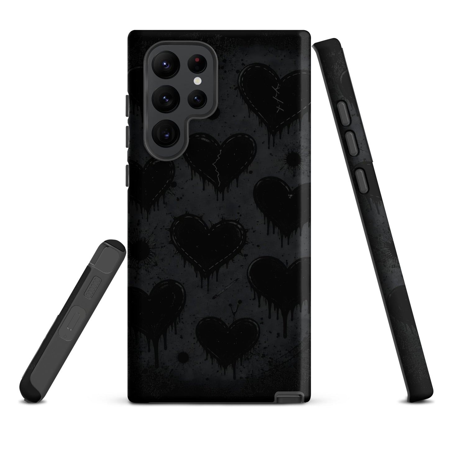 BLACKHEART STATIC Samsung Tough Case