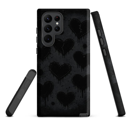 BLACKHEART STATIC Samsung Tough Case