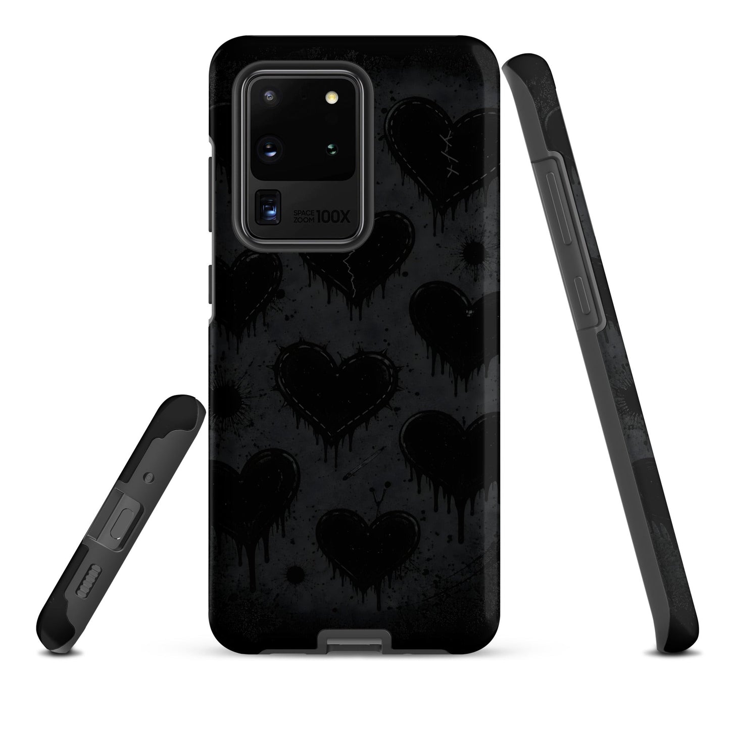 BLACKHEART STATIC Samsung Tough Case