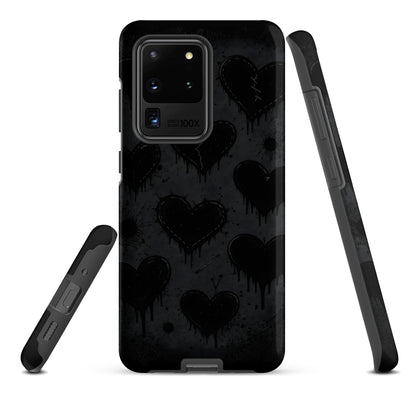 BLACKHEART STATIC Samsung Tough Case