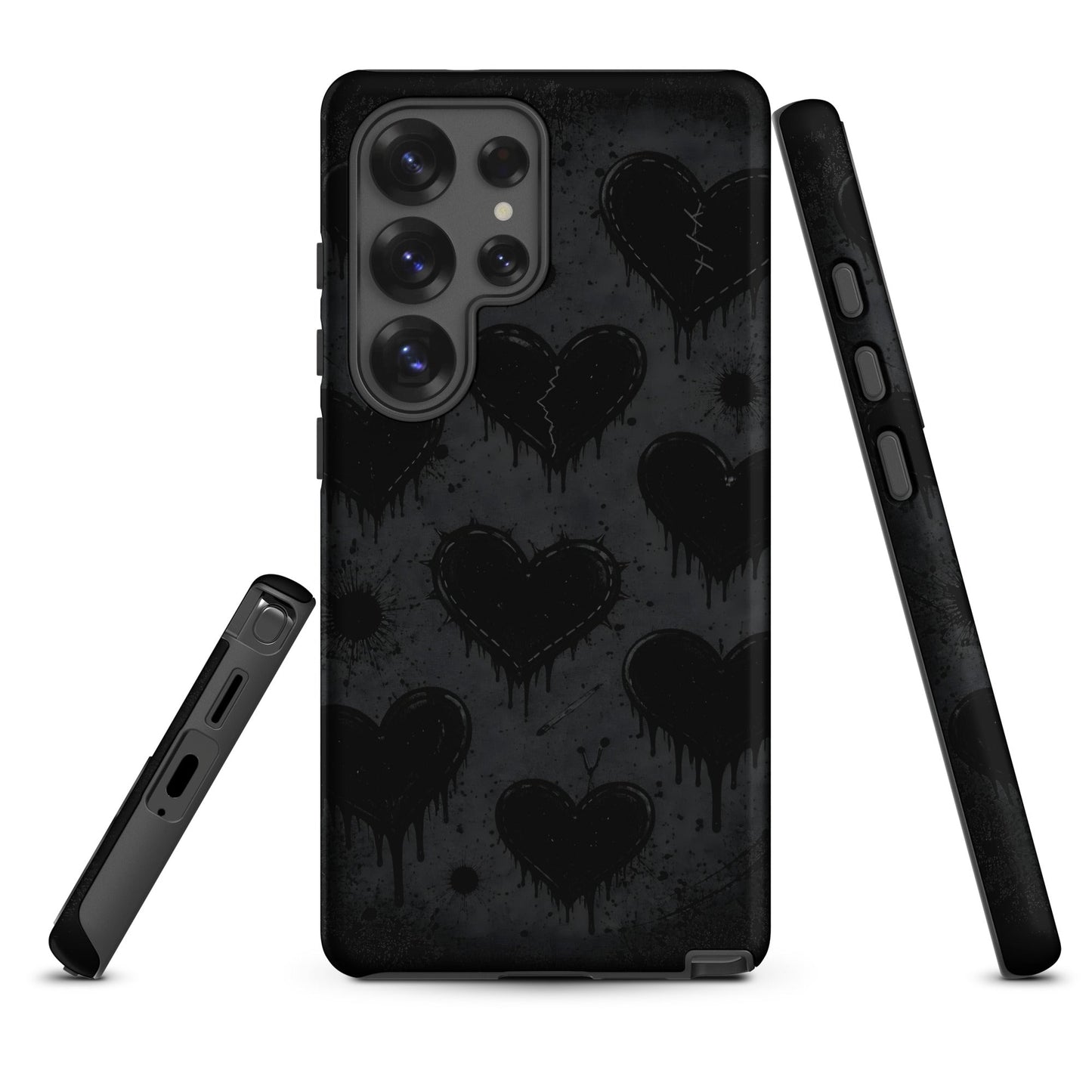 BLACKHEART STATIC Samsung Tough Case