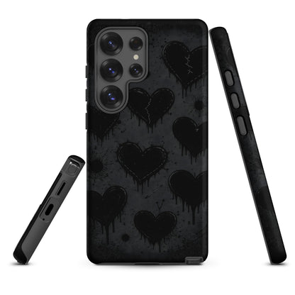 BLACKHEART STATIC Samsung Tough Case