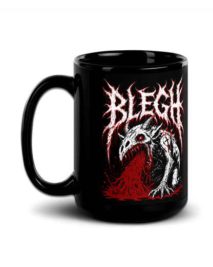 BLEGH Demon Black Mug