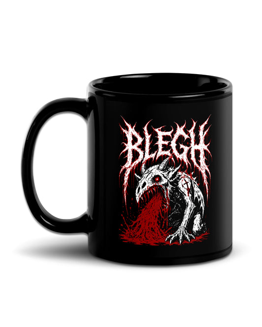 BLEGH Demon Black Mug