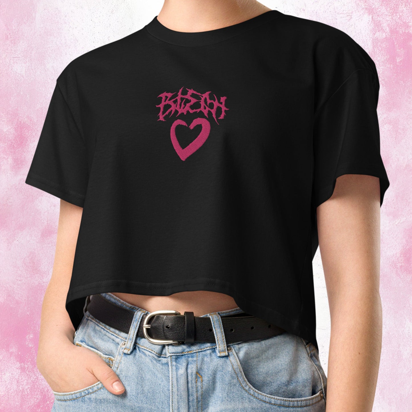 Blegh Love Women’s Crop Top