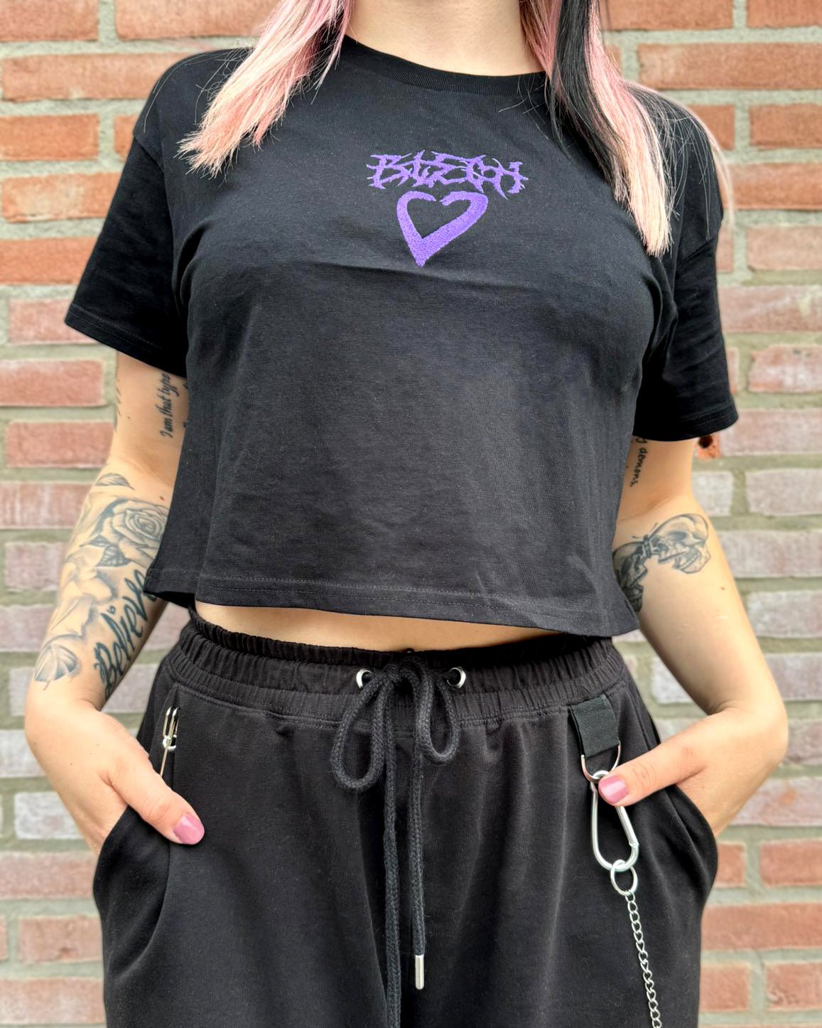 Blegh Love Women’s Crop Top