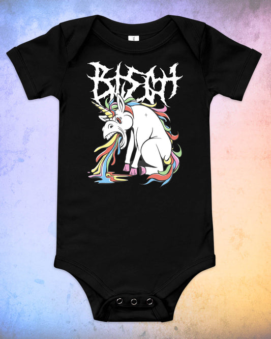 BLEGH Unicorn Baby Bodysuit