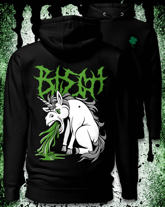 BLEGH Unicorn Vomit Hoodie – St. Patrick’s Day Edition