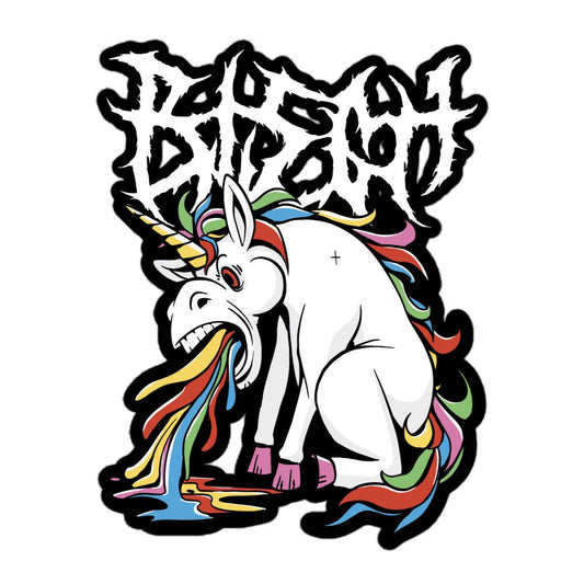 BLEGH Unicorn Vomit Sticker