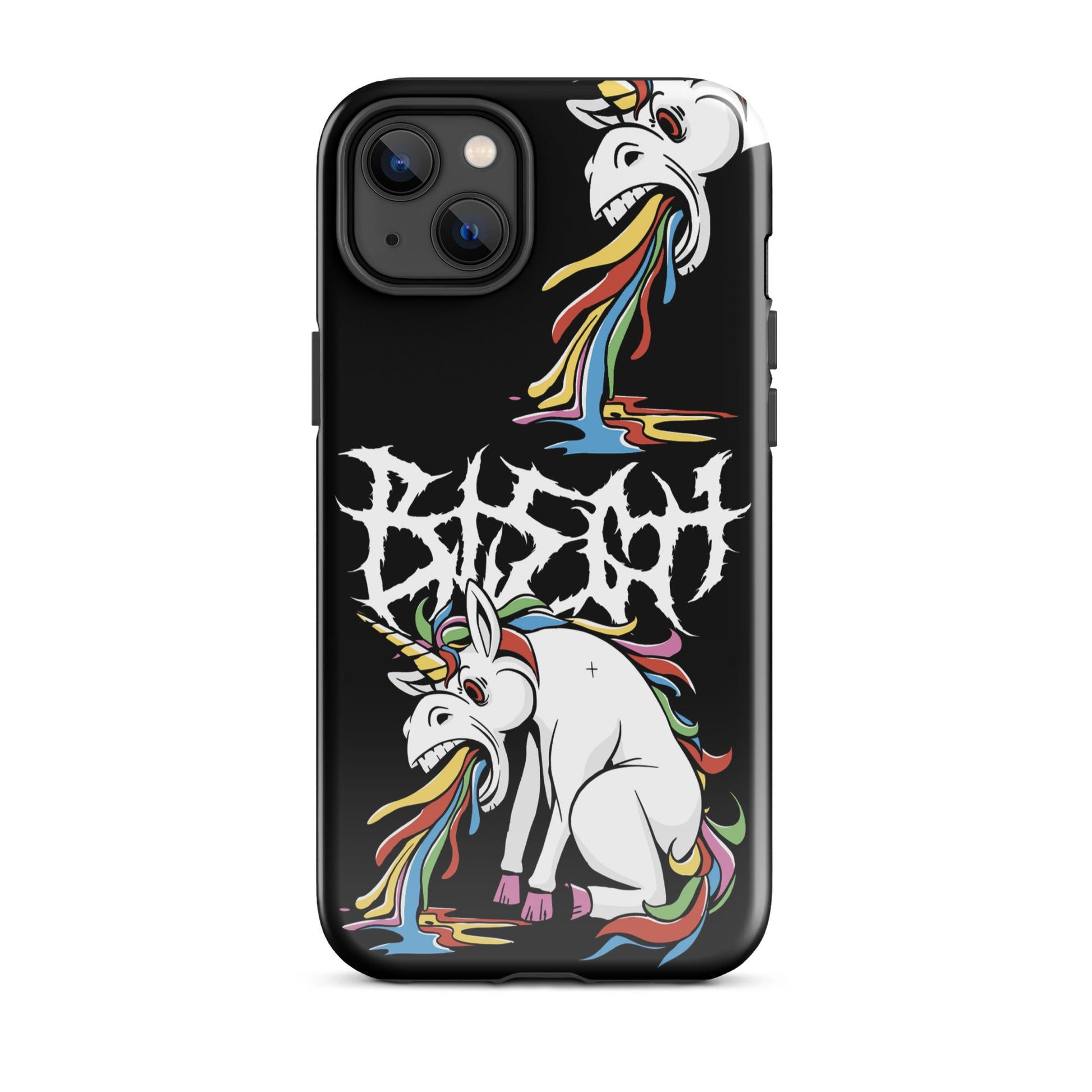 BLEGH Unicorn Vomit Tough iPhone Case