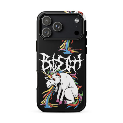 BLEGH Unicorn Vomit Tough iPhone Case