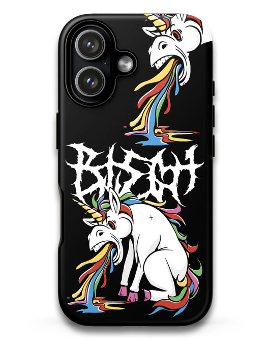 BLEGH Unicorn Vomit Tough iPhone Case