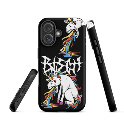 BLEGH Unicorn Vomit Tough iPhone Case