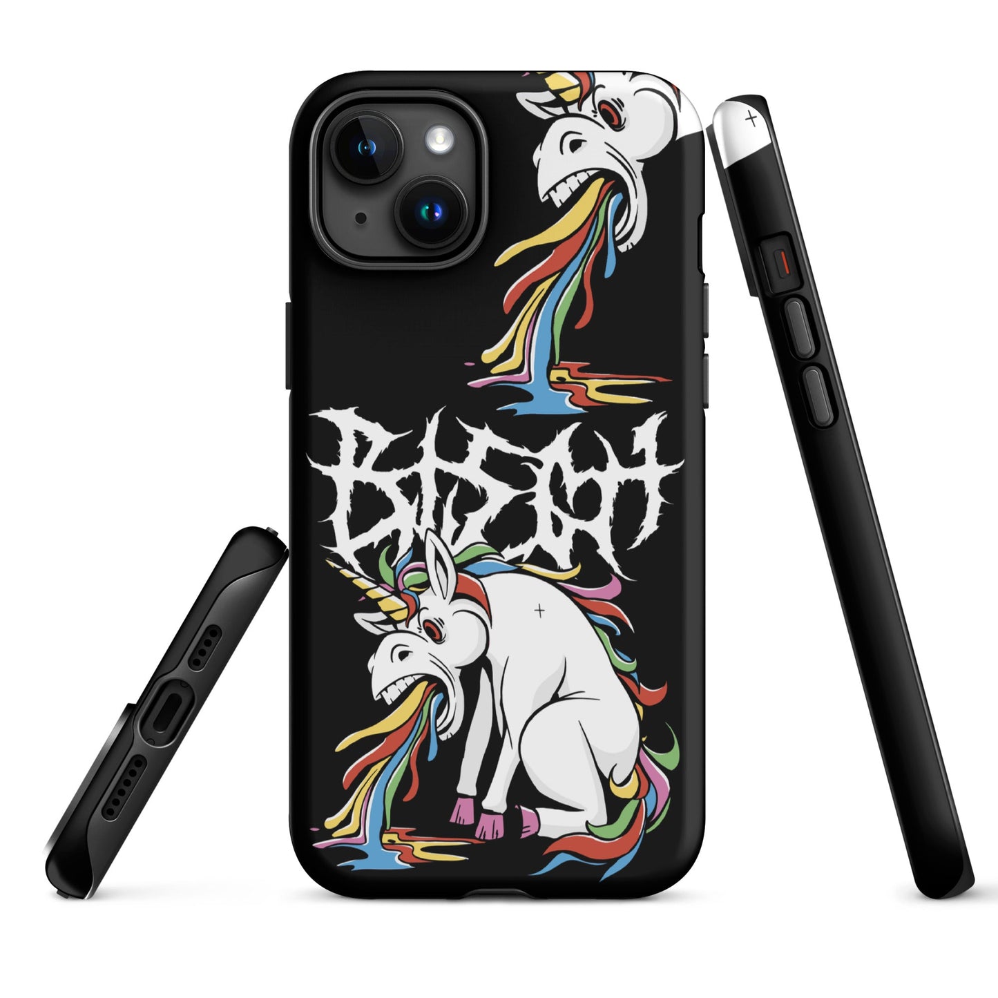 BLEGH Unicorn Vomit Tough iPhone Case