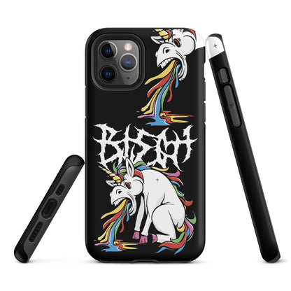 BLEGH Unicorn Vomit Tough iPhone Case