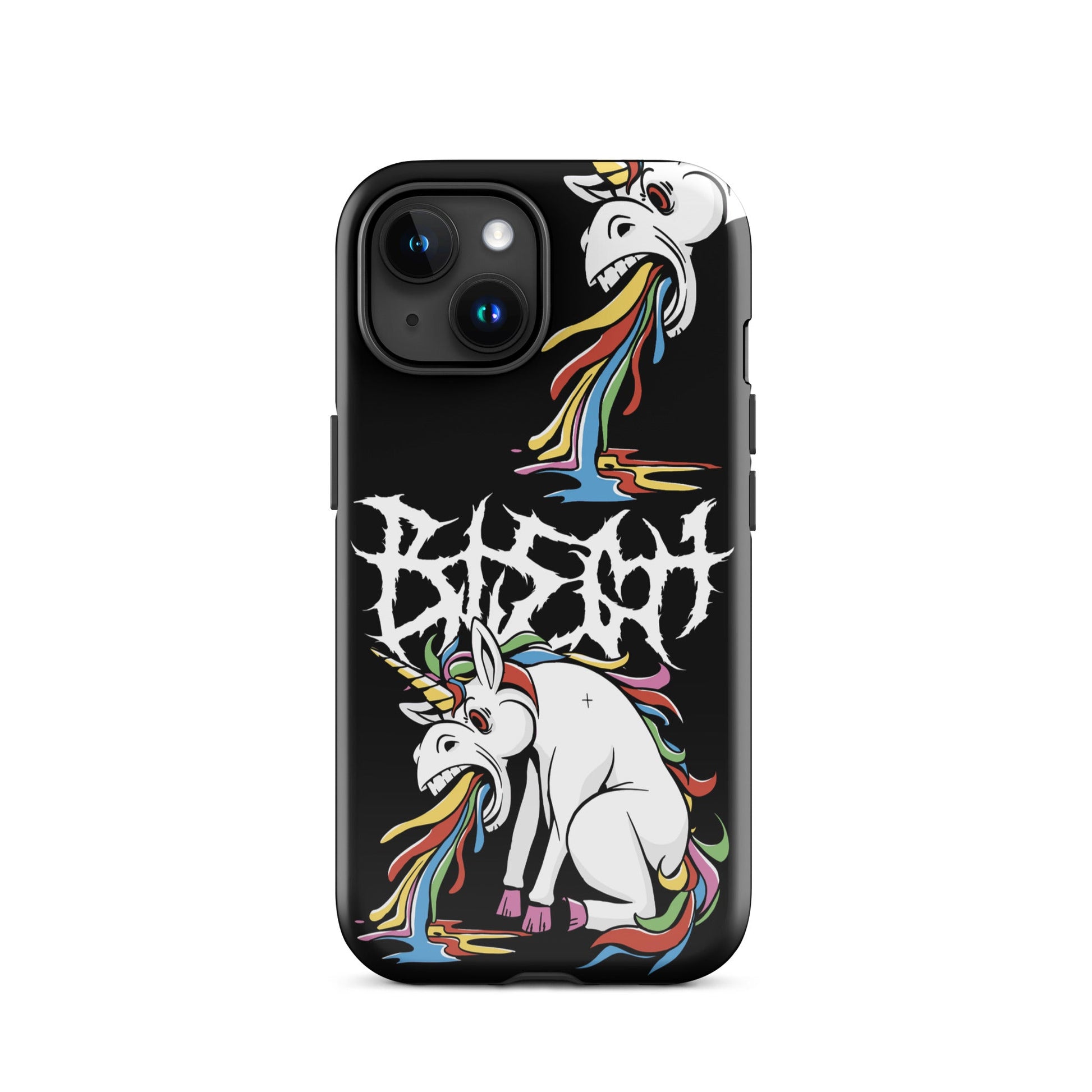 BLEGH Unicorn Vomit Tough iPhone Case