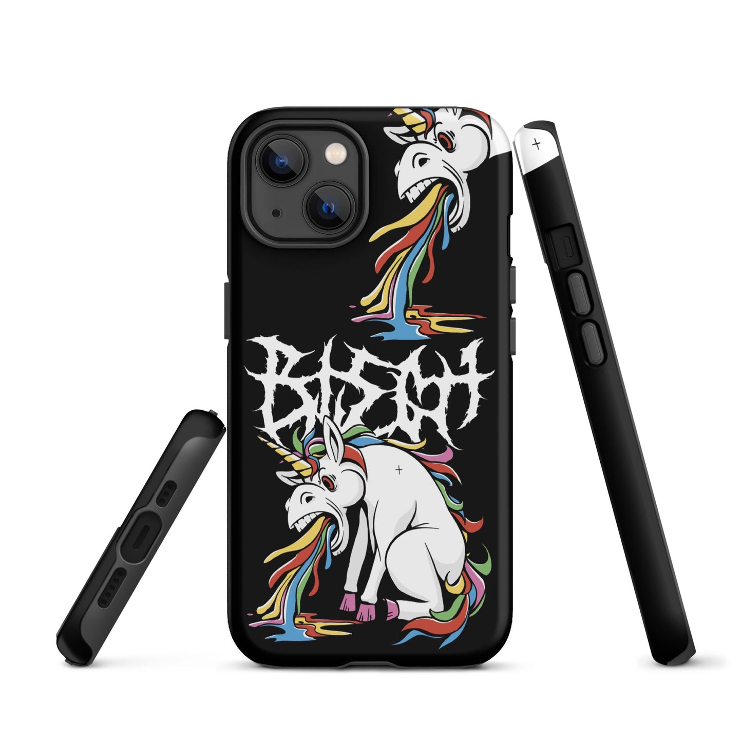 BLEGH Unicorn Vomit Tough iPhone Case