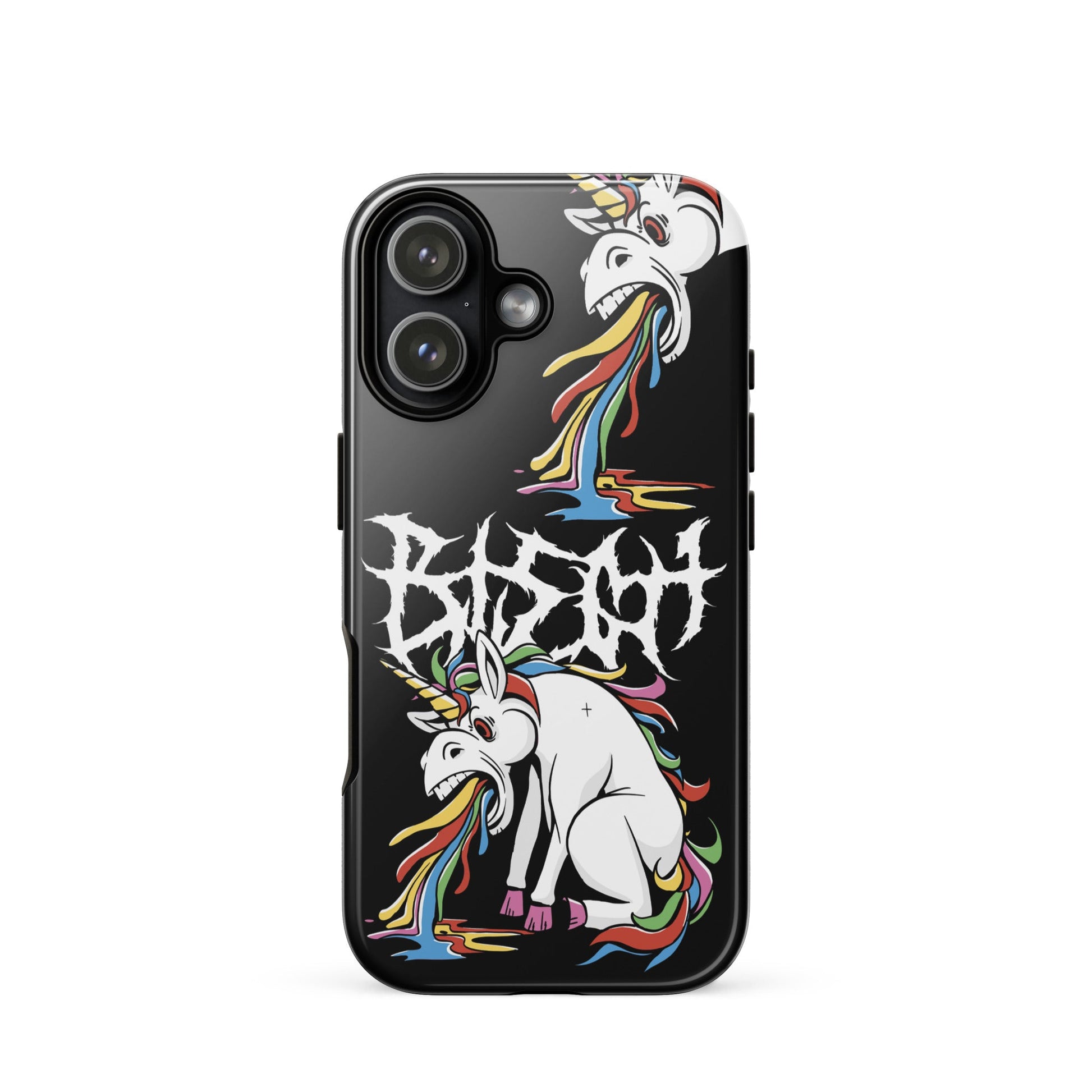 BLEGH Unicorn Vomit Tough iPhone Case