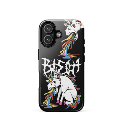 BLEGH Unicorn Vomit Tough iPhone Case